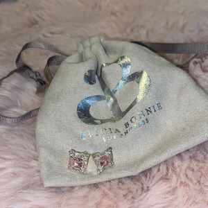 Alicia Bonnie Pink and Silver Earrings